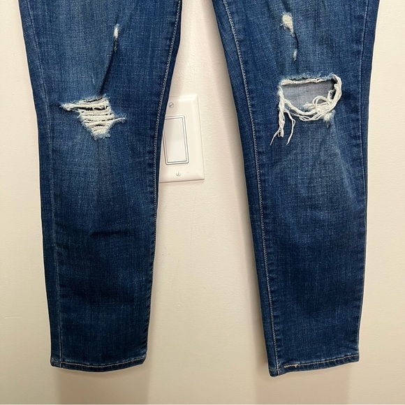 Levi's High Rise Skinny Jeans Distressed Size 31 - Picture 4 of 13